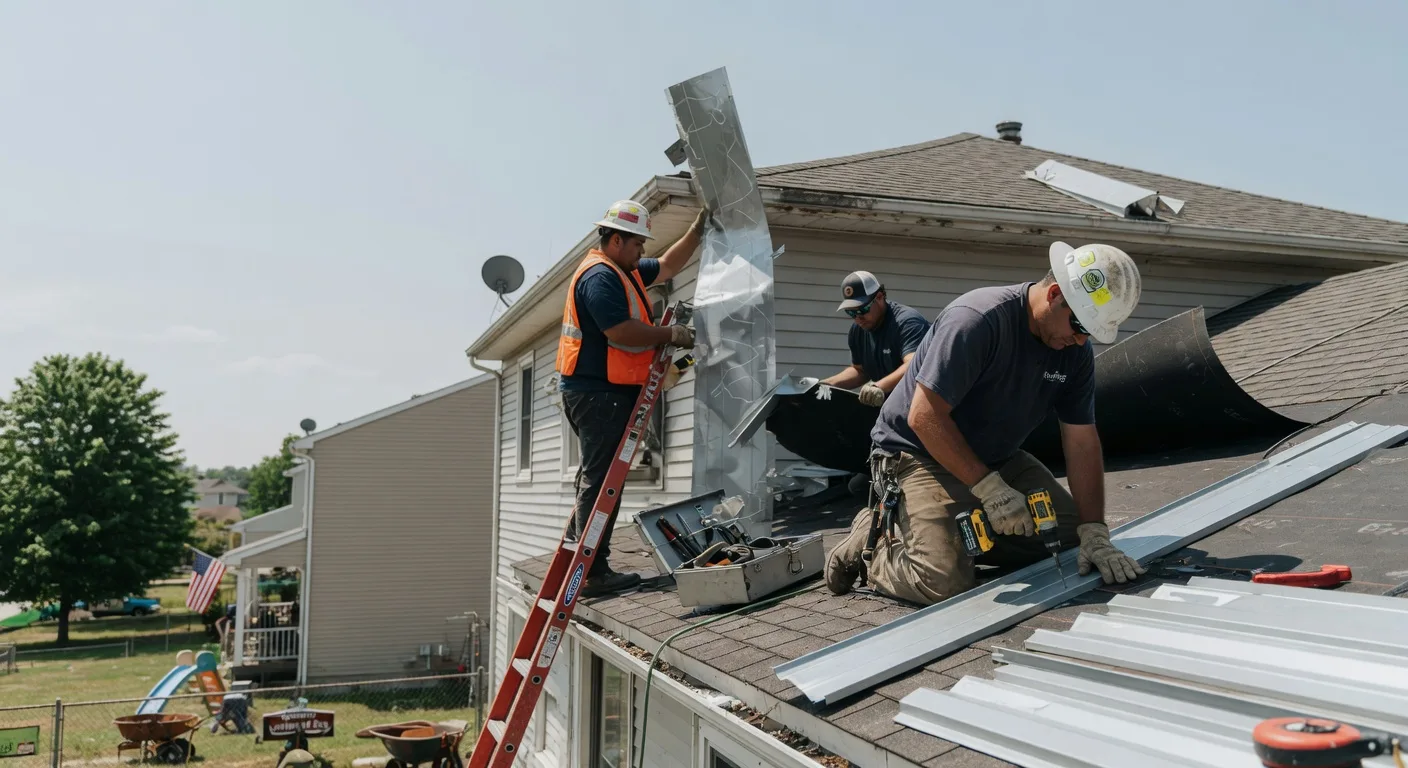 Metal Roof Repair in Reinbeck, IA